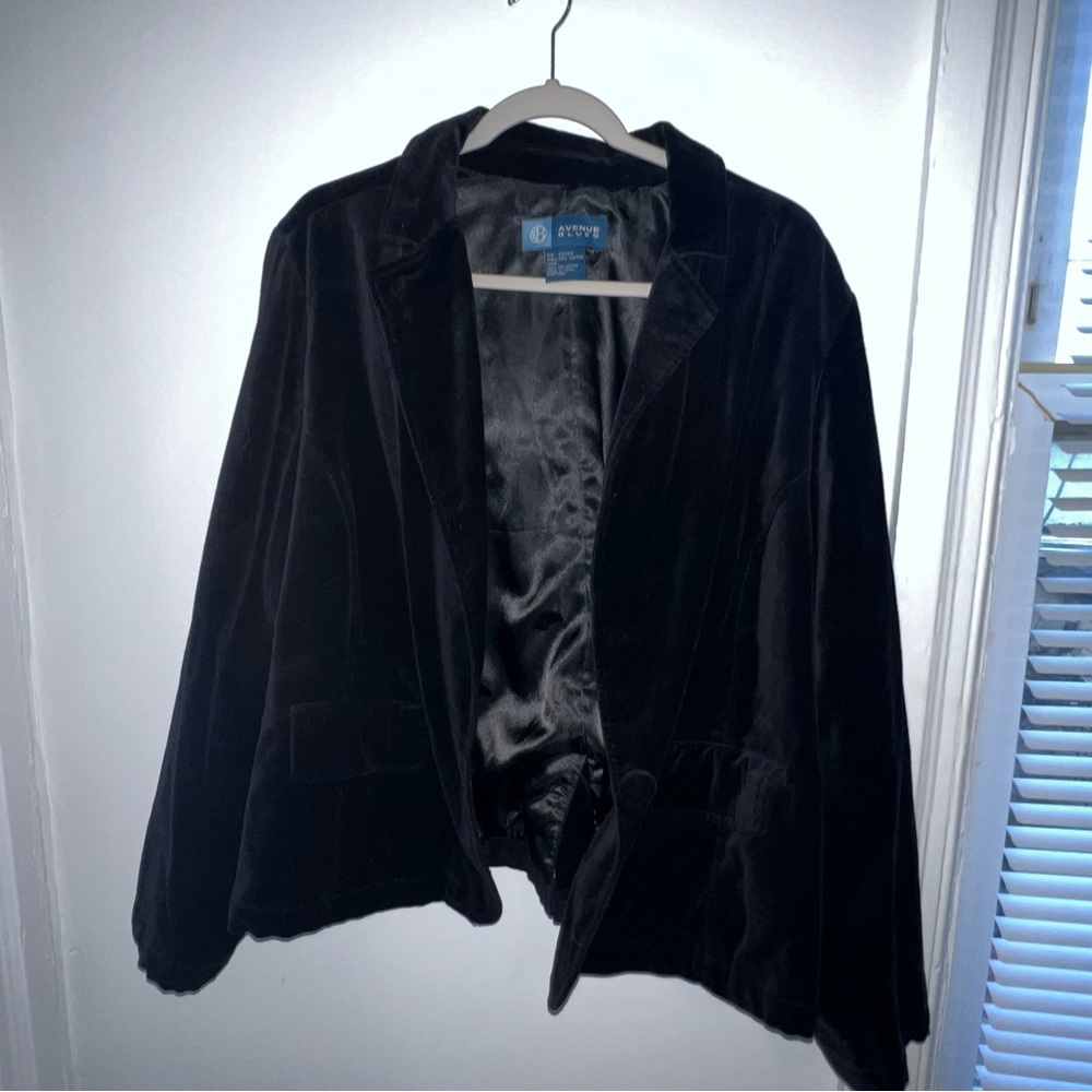 avenue blues velour jacket